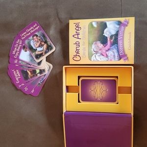 Cherub Angel Cards for Children 44 card deck and Guidebook by Doreen Virtue.
